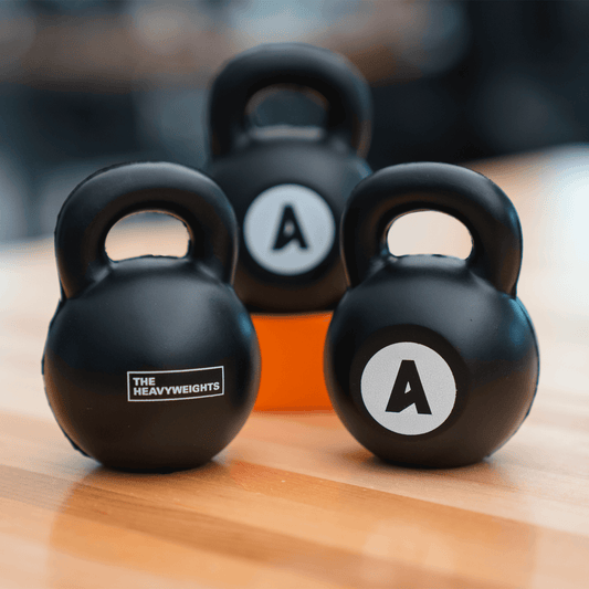 The Heavyweights Stress Kettlebells