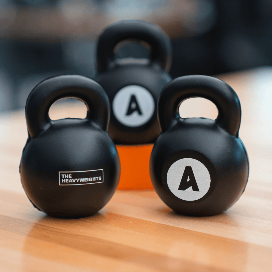 The Heavyweights Stress Kettlebells