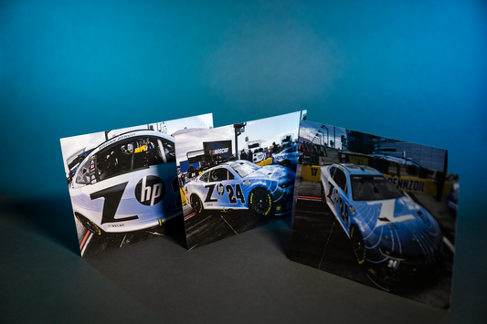 HP NASCAR Postcard Set