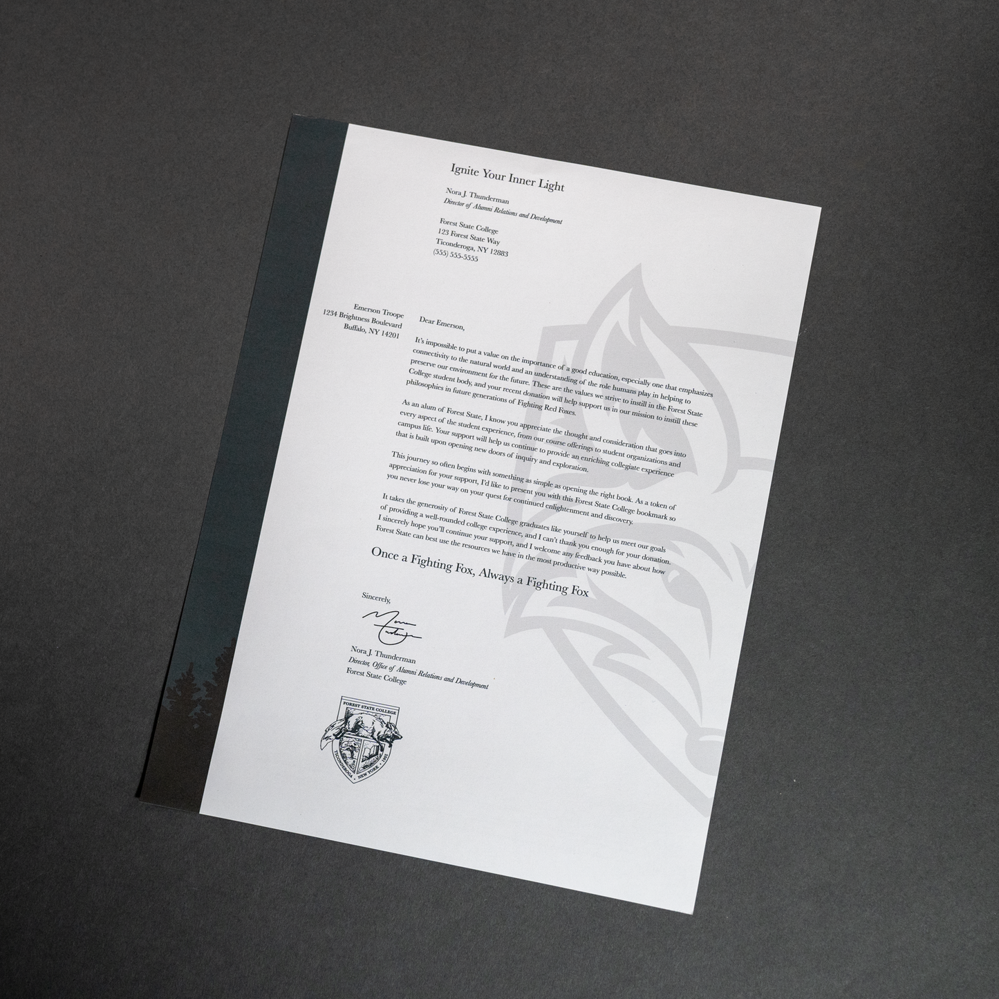 Higher Ed Vertical Kit Letter