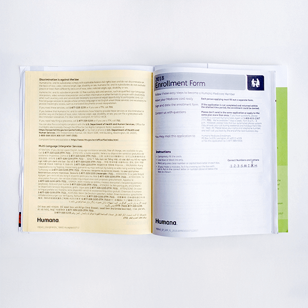 Humana Medicare Enrollment Package