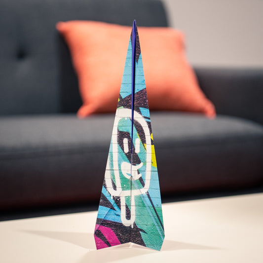 Accent Opaque Paper Airplane - Design 1